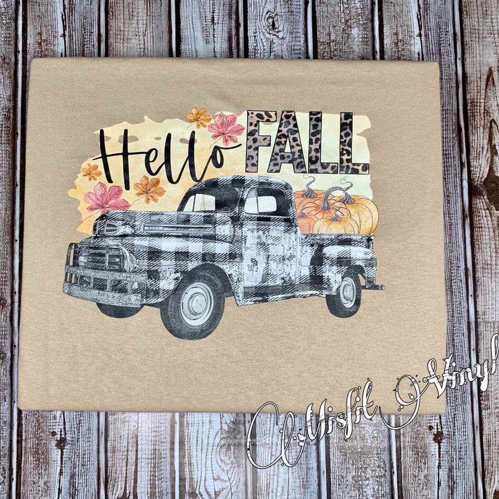 Hello Fall Truck